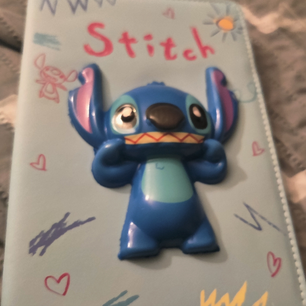 Stitch Blue Character Note Book